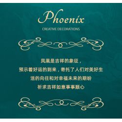 Pleyerid M38-P8165 Xếp hình lắp ráp ghép mô hình Hoa phượng nở