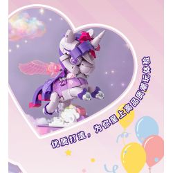 Pleyerid M38-P8089 Dream Unicorn Xếp hình lắp ráp ghép mô hình kỳ lân tưởng tượng
