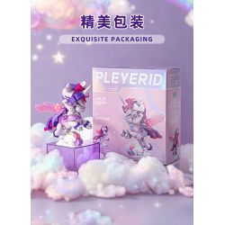 Pleyerid M38-P8089 Dream Unicorn Xếp hình lắp ráp ghép mô hình kỳ lân tưởng tượng