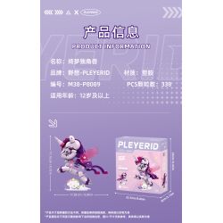 Pleyerid M38-P8089 Dream Unicorn Xếp hình lắp ráp ghép mô hình kỳ lân tưởng tượng