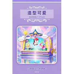 Pleyerid M38-P8090 Xếp hình lắp ráp ghép mô hình Nhà hát sân khấu Fantasy Unicorn