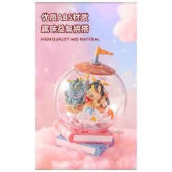 Pleyerid M38-P8088 Xếp hình lắp ráp ghép mô hình Quả cầu pha lê kỳ lân tưởng tượng