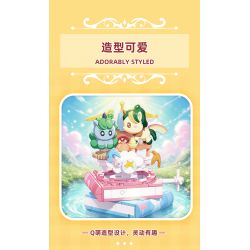 Pleyerid M38-P8088 Xếp hình lắp ráp ghép mô hình Quả cầu pha lê kỳ lân tưởng tượng