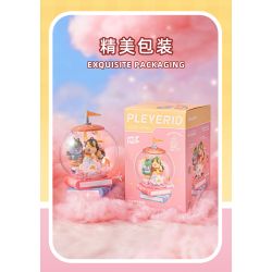 Pleyerid M38-P8088 Xếp hình lắp ráp ghép mô hình Quả cầu pha lê kỳ lân tưởng tượng