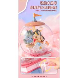 Pleyerid M38-P8088 Xếp hình lắp ráp ghép mô hình Quả cầu pha lê kỳ lân tưởng tượng