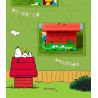 Pantasy 86918 Peanuts Snoopy Xếp hình lắp ráp ghép mô hình ngôi nhà màu đỏ snoopy