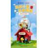 Pantasy 86918 Peanuts Snoopy Xếp hình lắp ráp ghép mô hình ngôi nhà màu đỏ snoopy