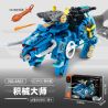 IM.Master QIHUI 6861 Xếp hình lắp ráp ghép mô hình Bậc thầy về máy móc: Máy chiến đấu thủy lực Blue Bullmon