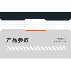 IM.Master QIHUI 6861 Xếp hình lắp ráp ghép mô hình Bậc thầy về máy móc: Máy chiến đấu thủy lực Blue Bullmon