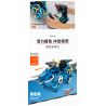 IM.Master QIHUI 6861 Xếp hình lắp ráp ghép mô hình Bậc thầy về máy móc: Máy chiến đấu thủy lực Blue Bullmon