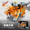 IM.Master QIHUI 6862 Xếp hình lắp ráp ghép mô hình Bậc thầy về máy móc: Máy chiến đấu thủy lực Sabretooth Tiger
