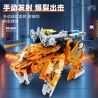 IM.Master QIHUI 6862 Xếp hình lắp ráp ghép mô hình Bậc thầy về máy móc: Máy chiến đấu thủy lực Sabretooth Tiger