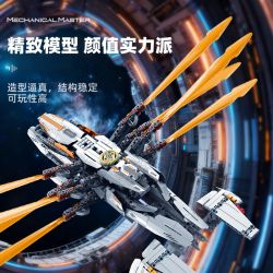 IM.Master QIHUI 6817 Xếp hình lắp ráp ghép mô hình Bậc thầy về máy móc không gian Mecha Tàu vũ trụ