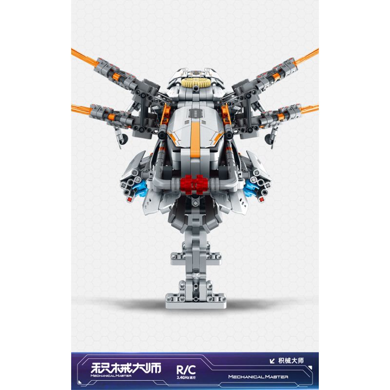 IM.Master QIHUI 6817 Xếp hình lắp ráp ghép mô hình Bậc thầy về máy móc không gian Mecha Tàu vũ trụ