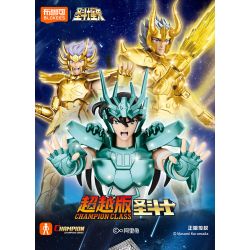 BLOKEES 75010 Xếp hình lắp ráp ghép mô hình Saint Seiya: Beyond Edition Draco Purple Dragon