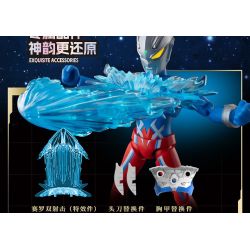 BLOKEES 73121 Xếp hình lắp ráp ghép mô hình Ultra Name Book Star Edition S Phần 1 Sức mạnh của ánh sáng trở lại