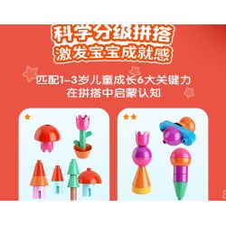 BLOKEES 11035 Xếp hình lắp ráp ghép mô hình Nhóm giáo dục sớm cổ điển Anpanman