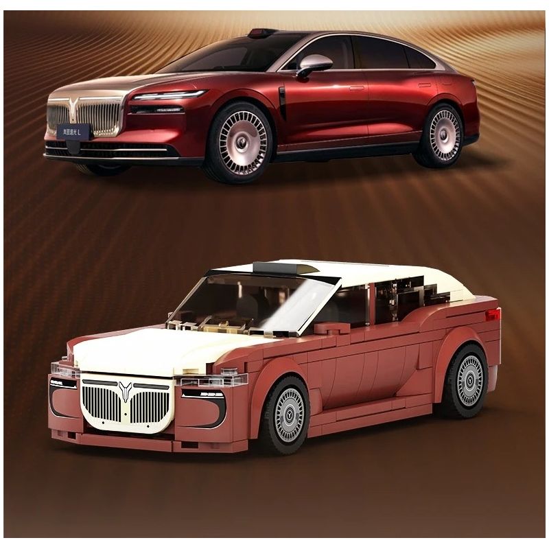 Pantasy 11051 Xếp hình lắp ráp ghép mô hình Lan Tử Truy Đuổi Ánh Sáng L 1:24