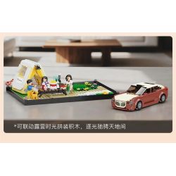 Pantasy 11051 Xếp hình lắp ráp ghép mô hình Lan Tử Truy Đuổi Ánh Sáng L 1:24