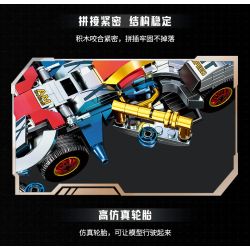 Souzosha F3613 Xếp hình lắp ráp ghép mô hình Tốc độ ​​: Yao Ying Siming 4WD