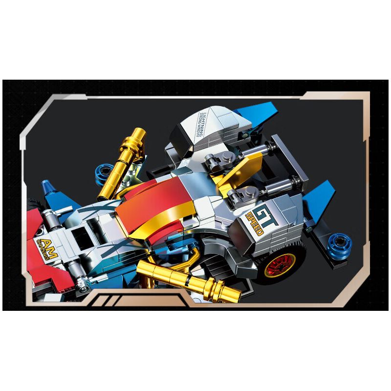 Souzosha F3613 Xếp hình lắp ráp ghép mô hình Tốc độ ​​: Yao Ying Siming 4WD