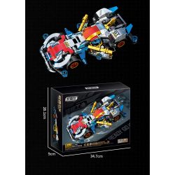 Souzosha F3613 Xếp hình lắp ráp ghép mô hình Tốc độ ​​: Yao Ying Siming 4WD