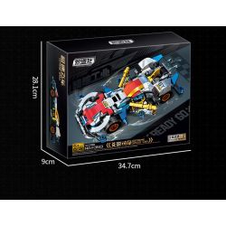 Souzosha F3613 Xếp hình lắp ráp ghép mô hình Tốc độ ​​: Yao Ying Siming 4WD