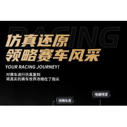 Souzosha F3613 Xếp hình lắp ráp ghép mô hình Tốc độ ​​: Yao Ying Siming 4WD