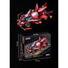 Souzosha F3614 Xếp hình lắp ráp ghép mô hình Tốc độ​​: Ngọn lửa đỏ rực bầu trời 4x4