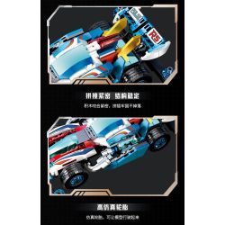 Souzosha F3615 Xếp hình lắp ráp ghép mô hình Tốc độ thần tốc: Chishuang Qingyu 4x4