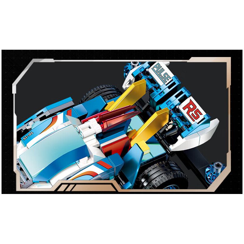 Souzosha F3615 Xếp hình lắp ráp ghép mô hình Tốc độ thần tốc: Chishuang Qingyu 4x4