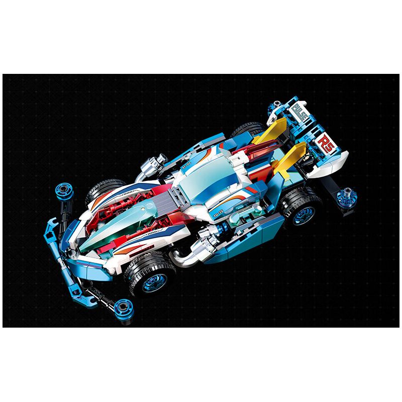 Souzosha F3615 Xếp hình lắp ráp ghép mô hình Tốc độ thần tốc: Chishuang Qingyu 4x4