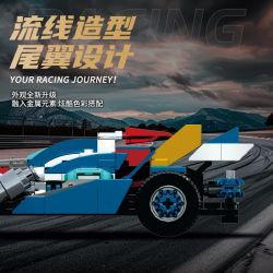 Souzosha F3615 Xếp hình lắp ráp ghép mô hình Tốc độ thần tốc: Chishuang Qingyu 4x4