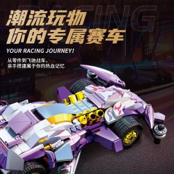 Souzosha F3616 Xếp hình lắp ráp ghép mô hình Tốc độ​​: Purple Shadow Phantom Blade 4WD