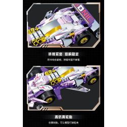 Souzosha F3616 Xếp hình lắp ráp ghép mô hình Tốc độ​​: Purple Shadow Phantom Blade 4WD