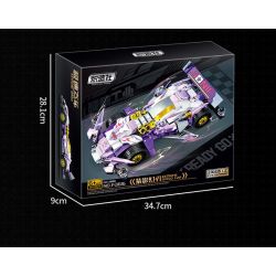 Souzosha F3616 Xếp hình lắp ráp ghép mô hình Tốc độ​​: Purple Shadow Phantom Blade 4WD