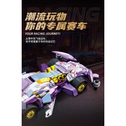 Souzosha F3616 Xếp hình lắp ráp ghép mô hình Tốc độ​​: Purple Shadow Phantom Blade 4WD