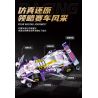 Souzosha F3616 Xếp hình lắp ráp ghép mô hình Tốc độ​​: Purple Shadow Phantom Blade 4WD