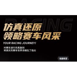 Souzosha F3616 Xếp hình lắp ráp ghép mô hình Tốc độ​​: Purple Shadow Phantom Blade 4WD