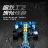 Souzosha F3608 Xếp hình lắp ráp ghép mô hình Xe đua công thức 1 màu xanh
