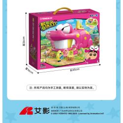 Keeppley K20642 Xếp hình lắp ráp ghép mô hình Crayon Shin-chan: Nhà máy bánh quy núi cá sấu