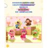 Keeppley K20642 Xếp hình lắp ráp ghép mô hình Crayon Shin-chan: Nhà máy bánh quy núi cá sấu