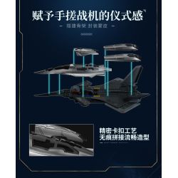 Keeppley 23045 Xếp hình lắp ráp ghép mô hình Dự án Nantianmen: Máy bay chiến đấu không gian và không gian Baidi 1:53