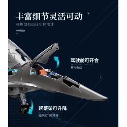 Keeppley 23045 Xếp hình lắp ráp ghép mô hình Dự án Nantianmen: Máy bay chiến đấu không gian và không gian Baidi 1:53