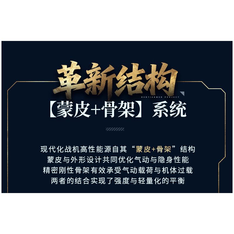 Keeppley 23045 Xếp hình lắp ráp ghép mô hình Dự án Nantianmen: Máy bay chiến đấu không gian và không gian Baidi 1:53