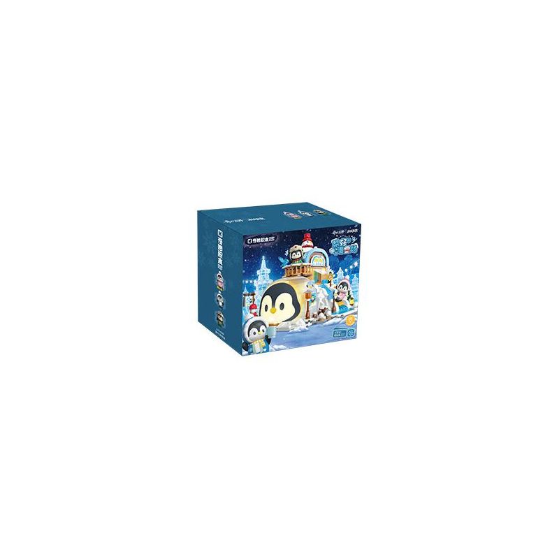 Keeppley K21409 Xếp hình lắp ráp ghép mô hình Hành trình tuyệt vời của Halolo: Khu nghỉ dưỡng trượt tuyết Ihao