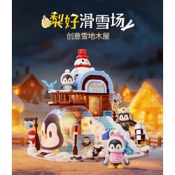 Keeppley K21409 Xếp hình lắp ráp ghép mô hình Hành trình tuyệt vời của Halolo: Khu nghỉ dưỡng trượt tuyết Ihao