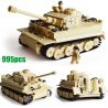 Kazi KY82011 82011 non  XE TĂNG ĐỨC CON HỔ bộ đồ chơi xếp lắp ráp ghép mô hình Century Military CENTURY MILITARY TIGER Quân Đội Thế Kỷ 995 khối