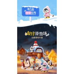 Keeppley K21410 Xếp hình lắp ráp ghép mô hình Hành trình kỳ diệu của Halolo: Tắm sữa ấm