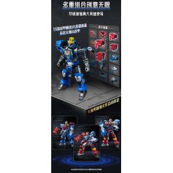 Keeppley 56002 Xếp hình lắp ráp ghép mô hình Warframe không giới hạn: Judgement Aegis